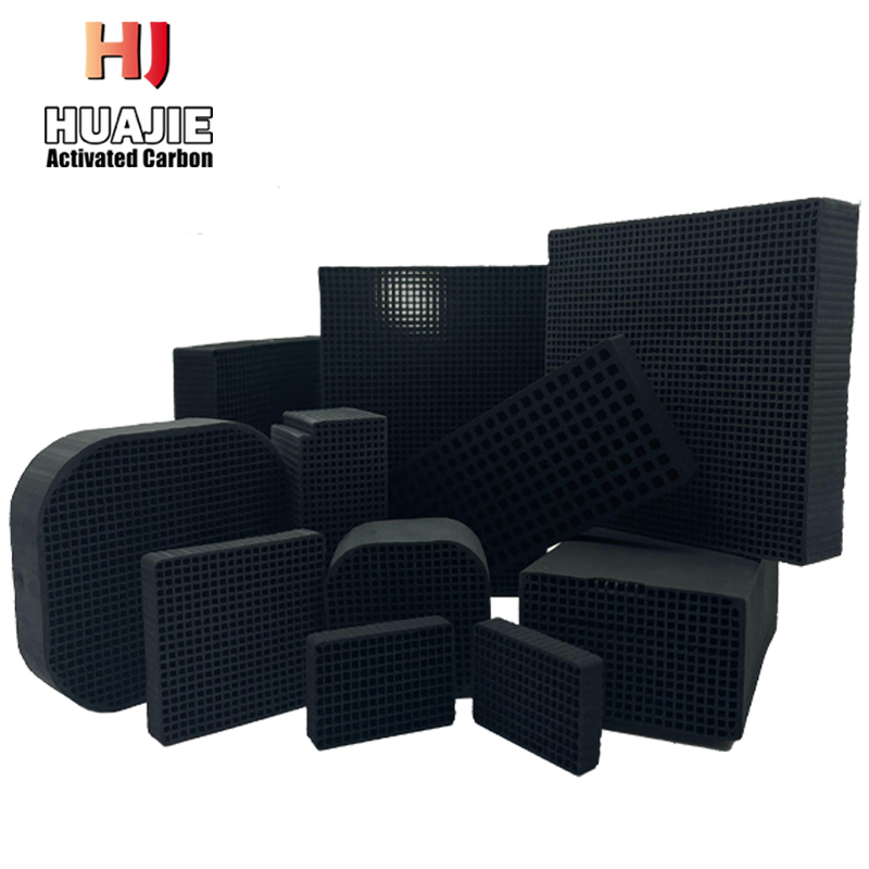 Honeycomb activated carbon