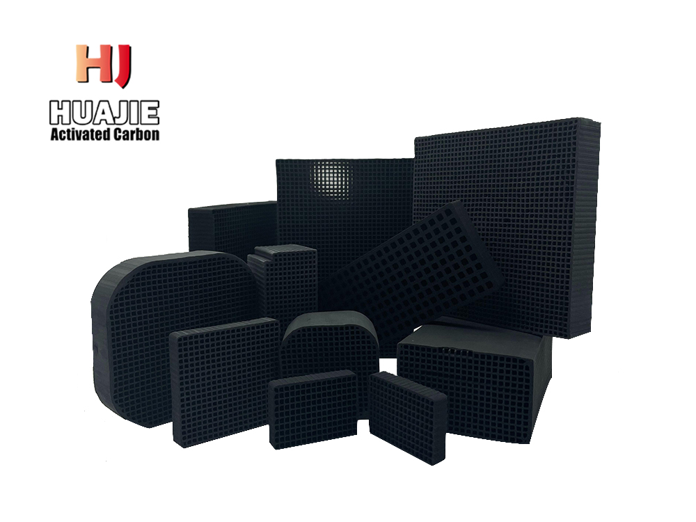 Waterproof and water-resistant honeycomb activated carbon 